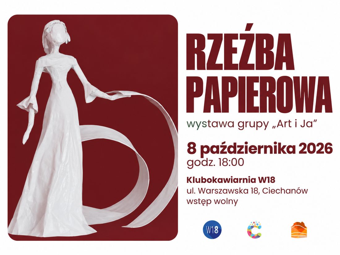 Papier w trzech wymiarach. Wystawa grupy „Art i Ja” w W18